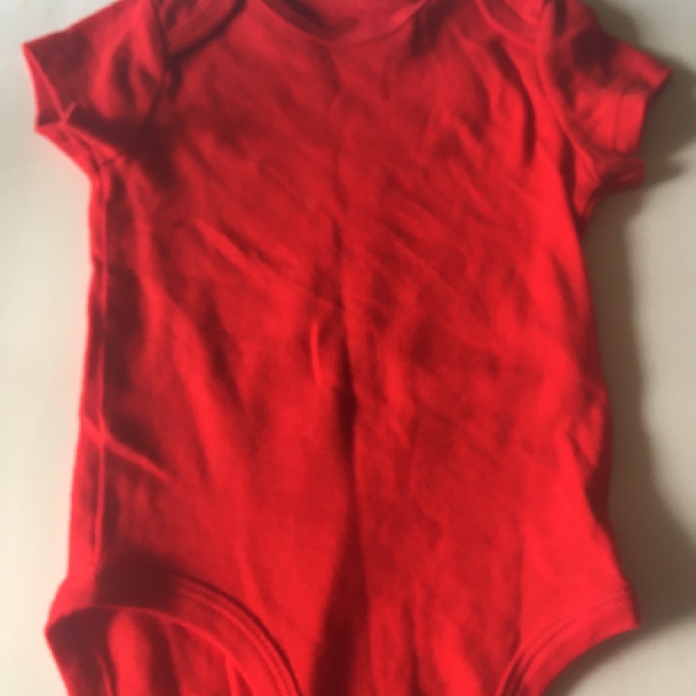 All red onesie